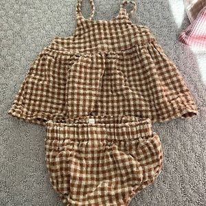 Rylee & Cru romper set 6-12 m
